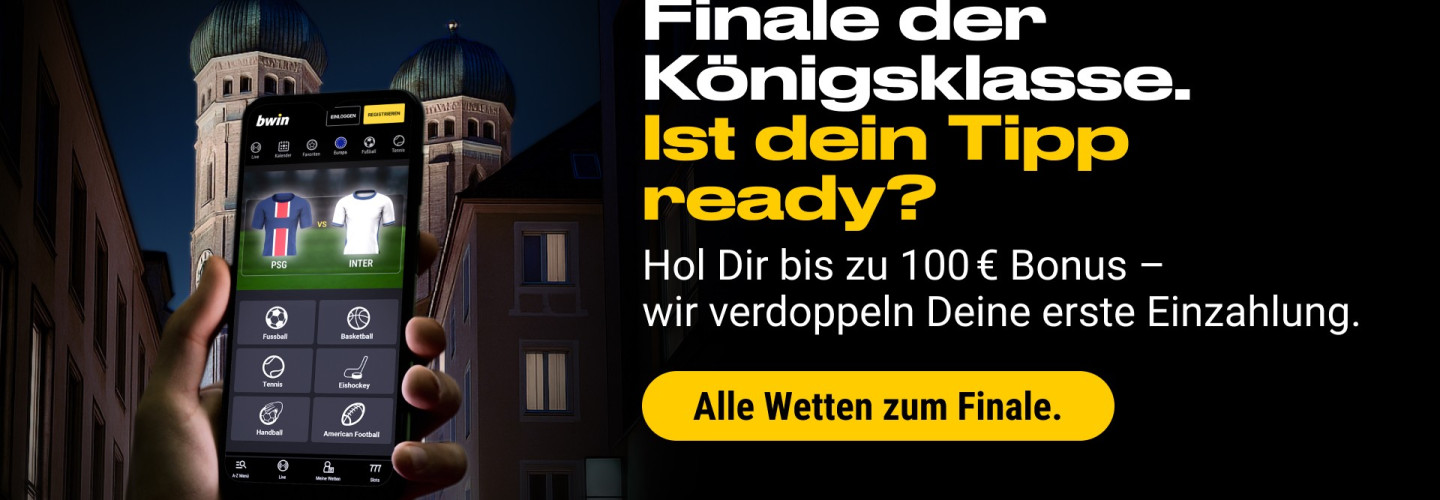 Champions League Finale Paris Saint-Germain vs. Inter Mailand 31.05.25 21-00