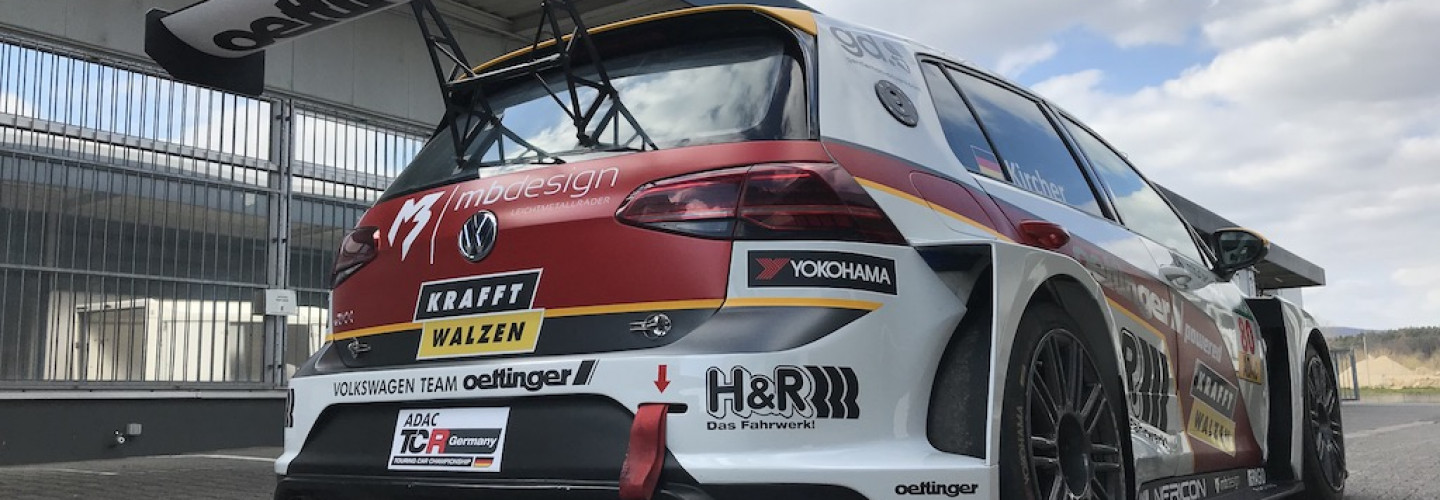 René Kircher startet erneut im Oettinger-Golf in der ADAC TCR Germany

