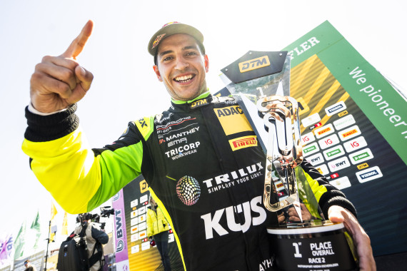 Erster türkischer DTM-Rennsieger- Porsche-Pilot Ayhancan Güven