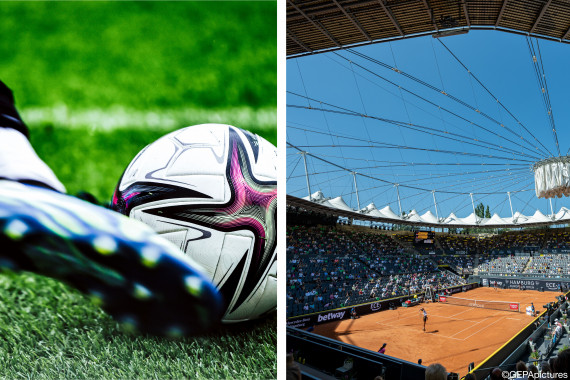 Fußball und Tennis live bei ServusTV