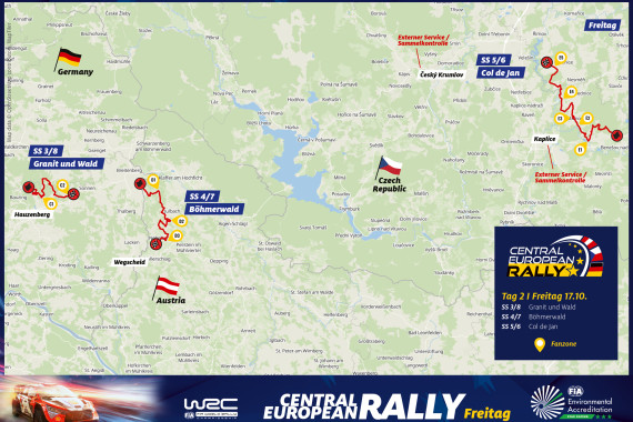 Tagesübersicht für die CER-Zuschauerpunkte am Freitag, 17.10.2025