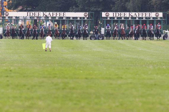 Start im IDEE 152. Deutschen Derby