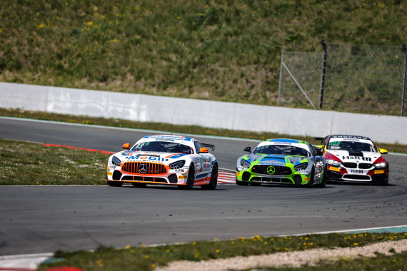 Schnellster in Oschersleben: Der Mercedes-AMG GT4 vom Team Zakspeed 