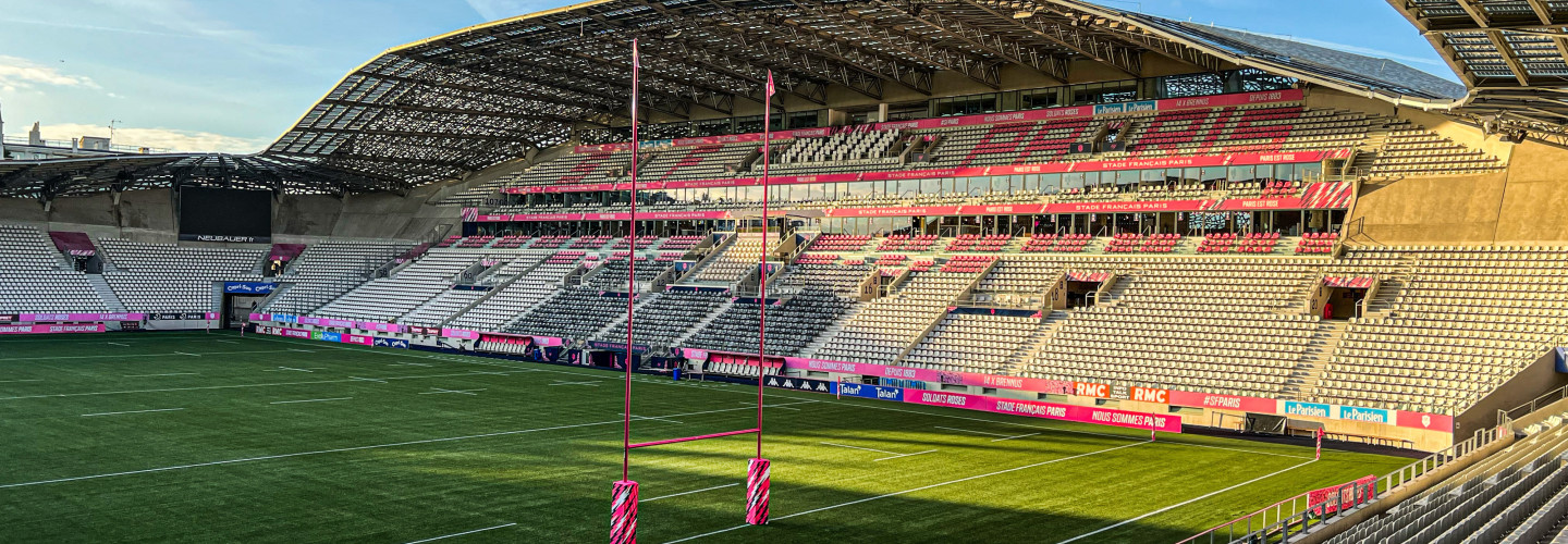 Stade Jean Bouin, la future “Deutsches Haus" à Paris 2024.