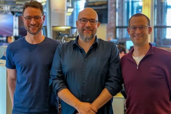 SID: v.l. Marco Heibel - Cai-Simon Preuten - Oliver Mucha