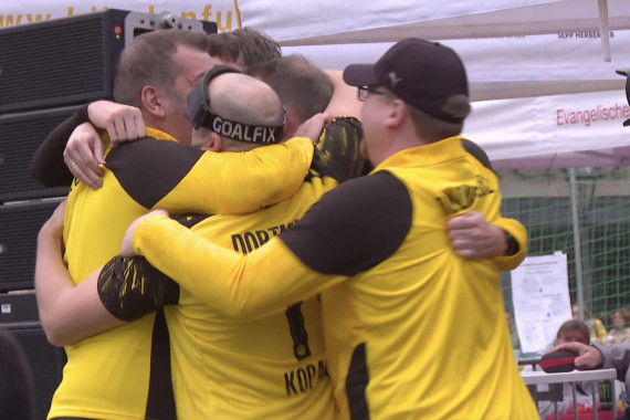 Schnittbilder des zweiten Tags der Fußball-Inklusionstagen in Nürnberg.