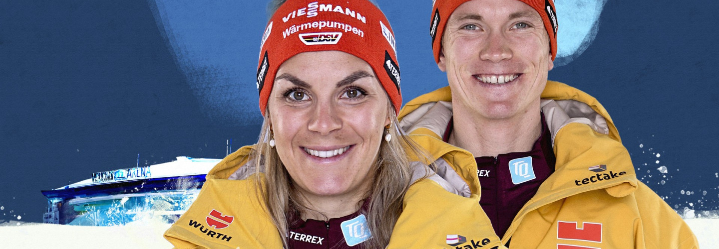 Team Deutschland mit Hanna Kebinger und Benedikt Doll