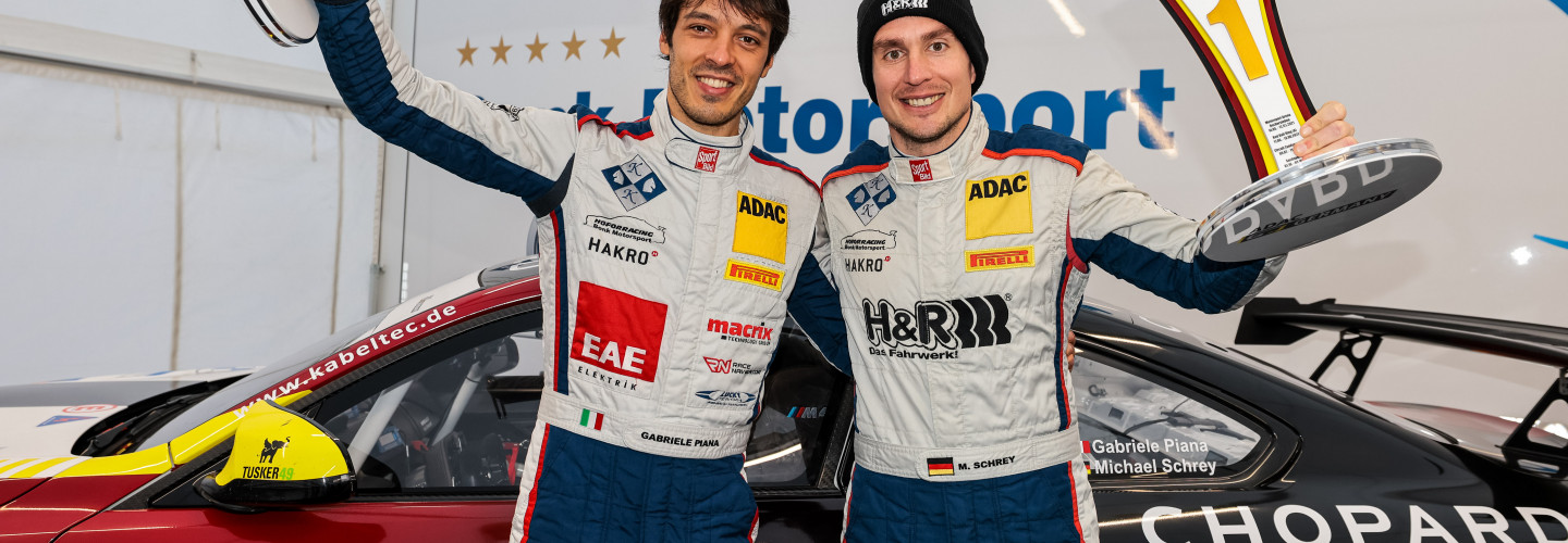 Meister-Duo- Gabriele Piana (li.) und Michael Schrey