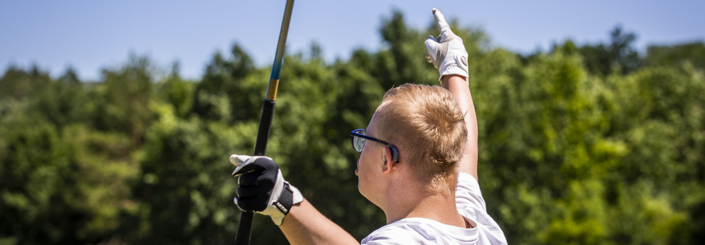 Traum vom Hole in One: Mika Philipp Wellner bei den Wettbewerben in Bad Saarow
