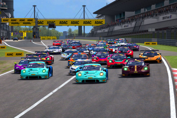 Doppelsieg für Falken SimRacing im Hauptrennen am Nürburgring