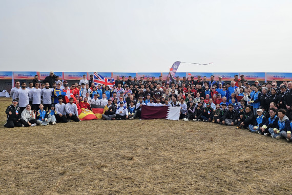 In China waren 66 männliche und 18 weibliche TeilnehmerInnen am Start