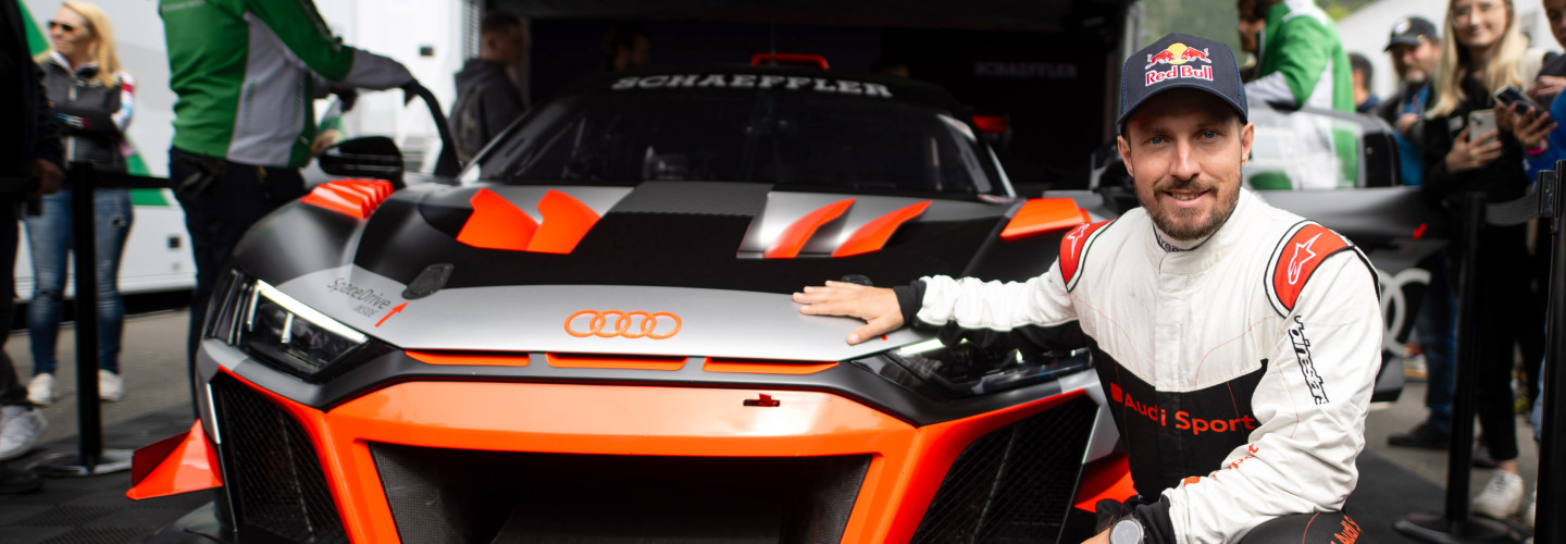 Ski-Star Marcel Hirscher besuchte die DTM in Spielberg