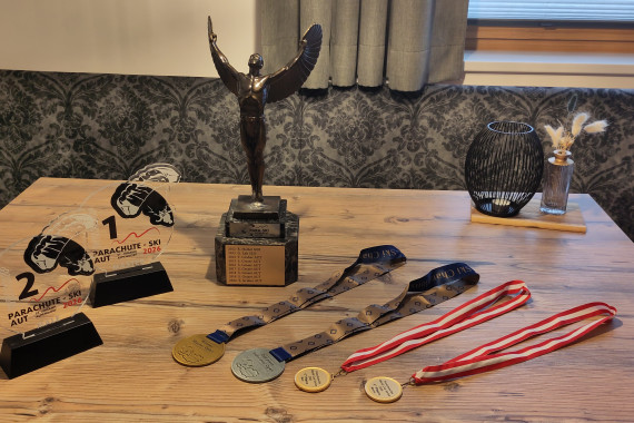 Parachute-Ski-Weltmeisterschaften in Österreich: Medaillen