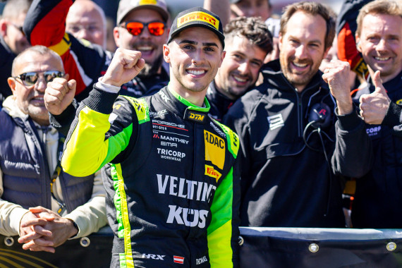 Thomas Preining freut sich auf das DTM-Wochenende am Nürburgring