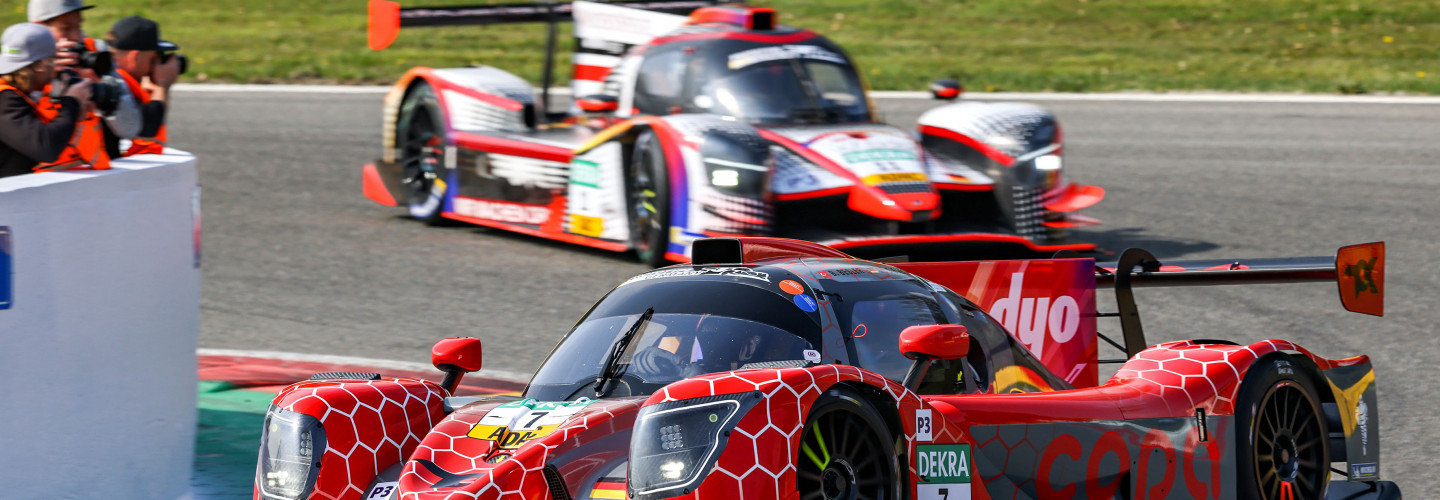 Tabellenführer: Der Ligier JS P320 von Berkay Besler und Marvin Dienst - Urheber: Creventic