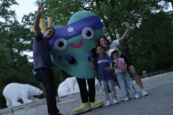 Newsbeitrag: Familienempfang im Berliner Zoo