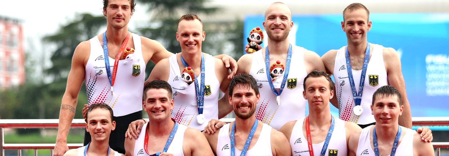 Medaillenflut: Ruderer räumen bei den FISU World University Games ab