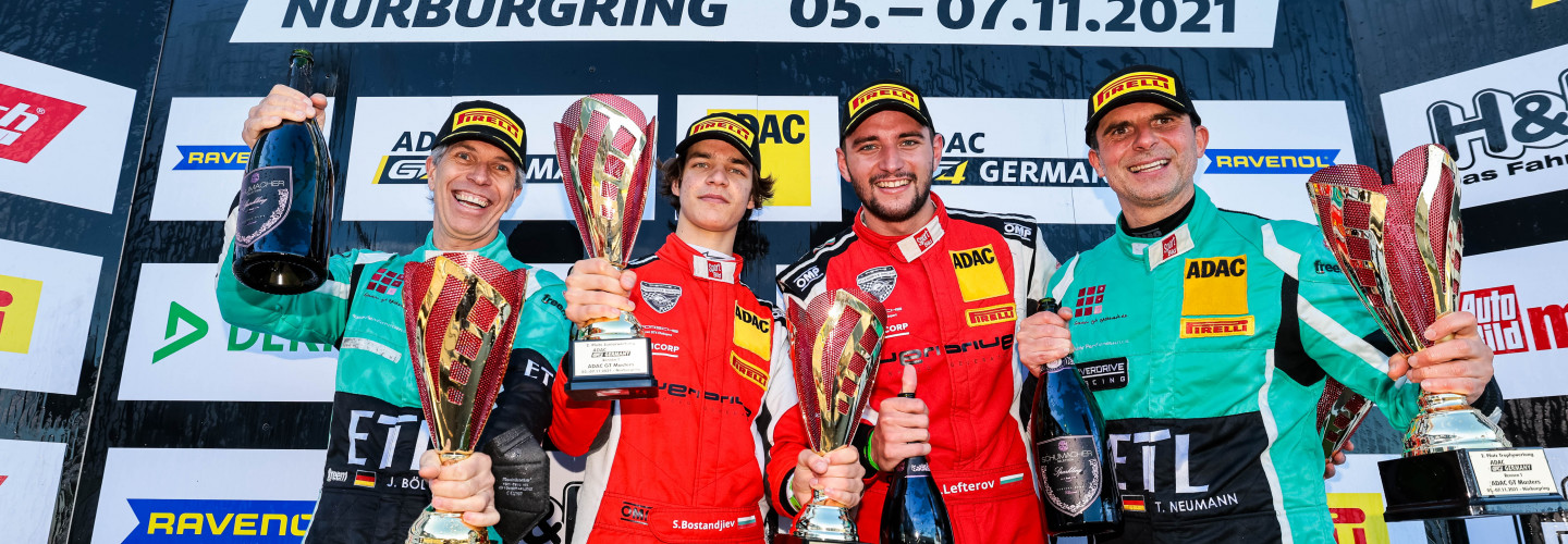 Overdrive-Piloten: (vl) Joachim Bölting, Stefan Bostandjiev, Pavel Lefterov und Tano Neumann