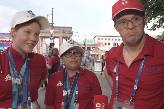 In den Interviews blicken die Teilnehmer auf die Nationalen Spiele in Berlin zurück.