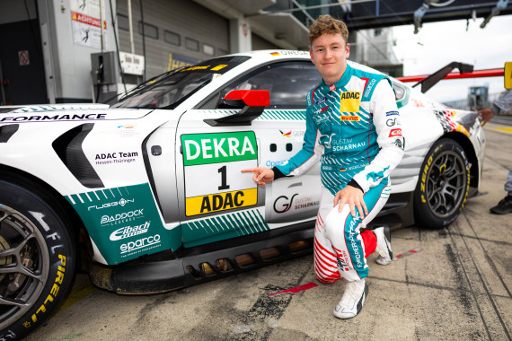 Youngster Finn Wiebelhaus gewann 2025 das ADAC GT Masters