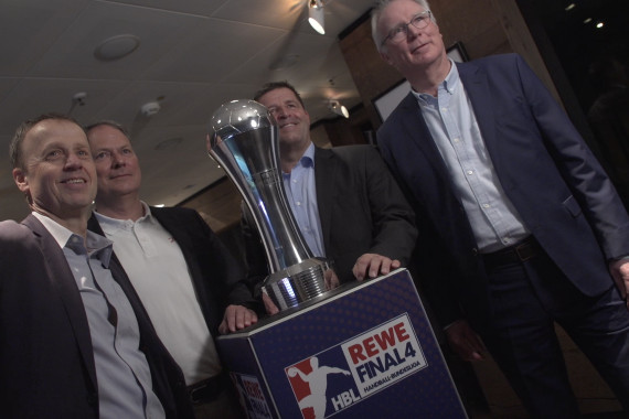 Schnittbilder des Pressegesprächs der Handball-Bundesliga GmbH rund um das REWE Final4 und die neue Partnerschaft mit Danfoss.