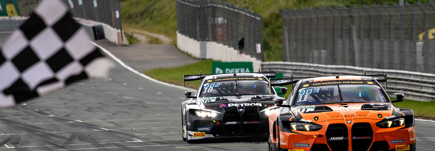 Herzschlagfinale zwischen den beiden BMW von FK Performance Motorsport