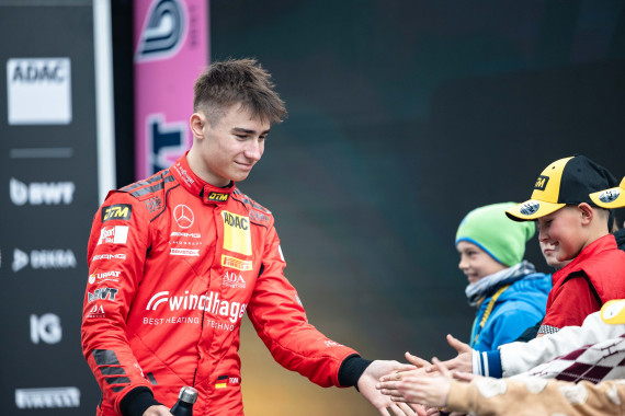 Youngster Tom Kalender ist jüngster Fahrer im Mercedes-AMG-Aufgebot