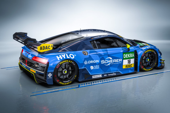 Audi R8 LMS GT3 Evo2 #16 mit Denis Bulatov und Nico Hantke