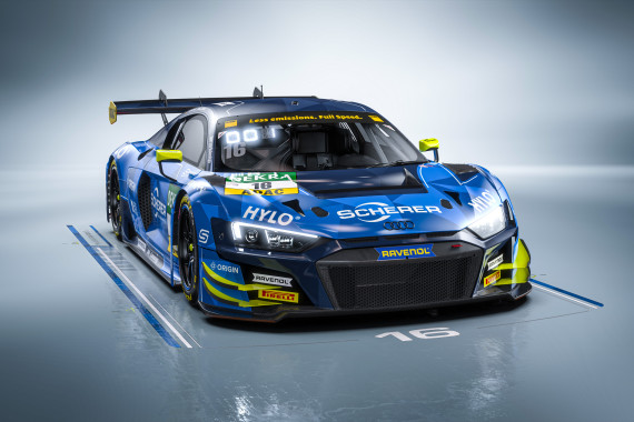 Audi R8 LMS GT3 Evo2 #16 mit Denis Bulatov und Nico Hantke