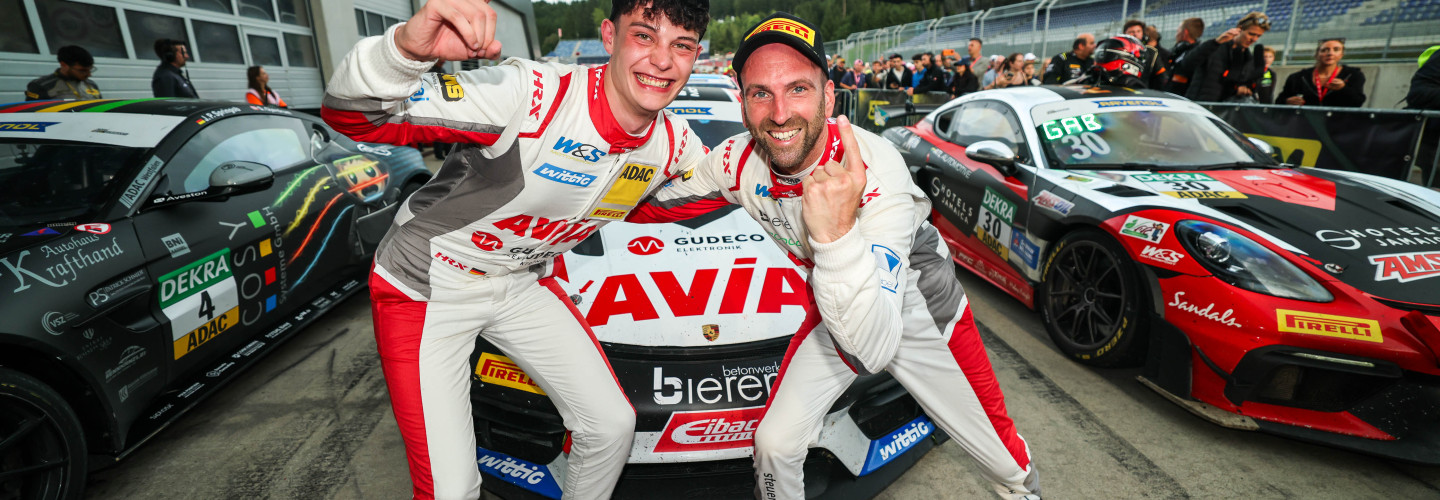 Philipp Gogollok (li.) und Hendrik Still gewannen auf dem Red Bull Ring