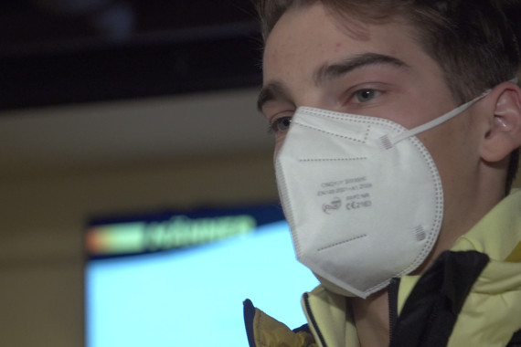 Schnittbilder Snowboarder